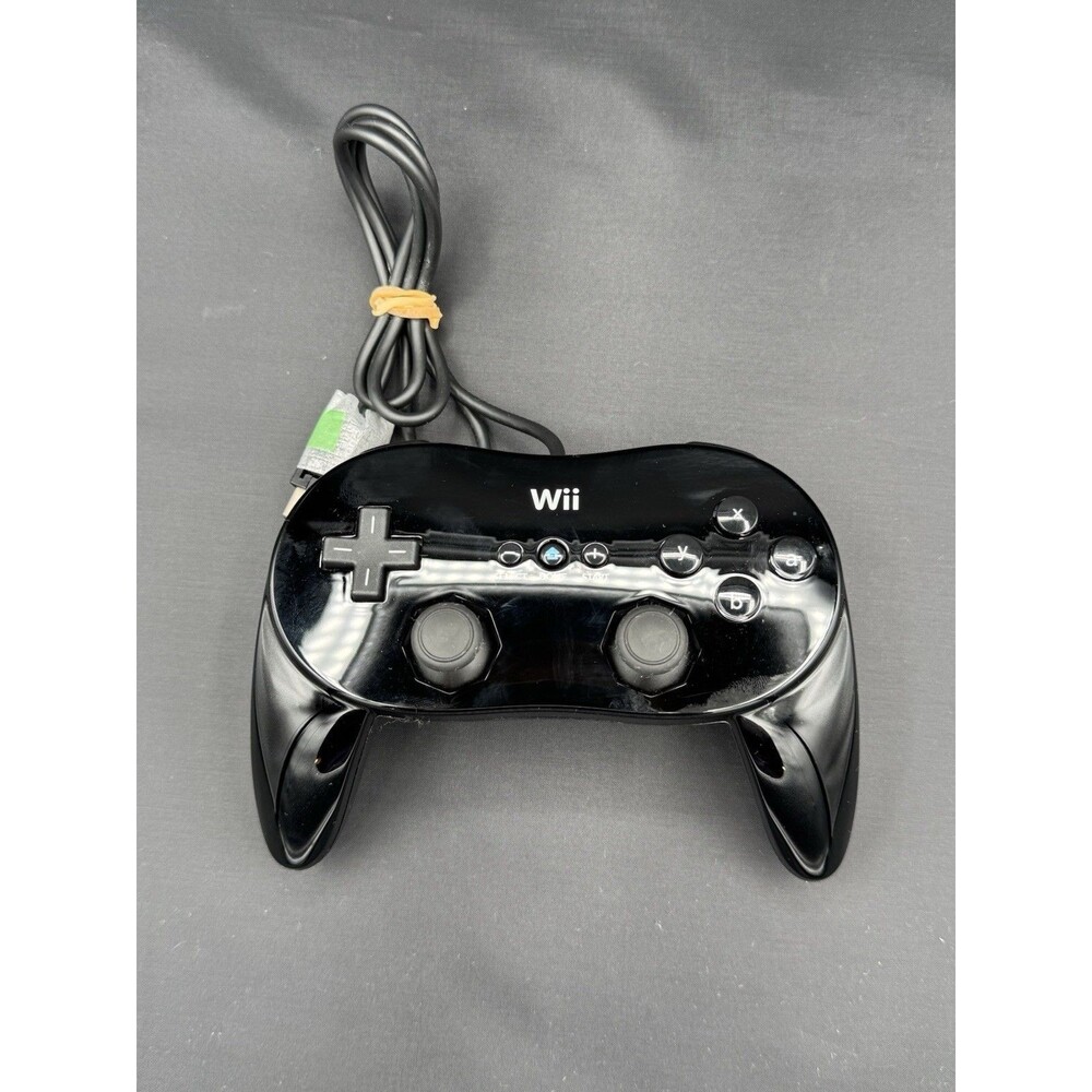 Nintendo Classic Pro Controller (RVL-005) OEM - Black - EUC